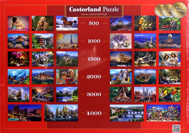 CASTOR 1500 Czarne Łabędzie, Orpinas 151042 [PUZZLE]