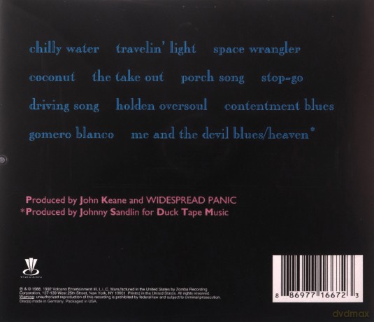 Widespread Panic: Space Wrangler [CD]