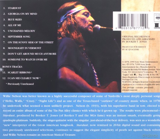 Nelson Willie: Stardust [CD]