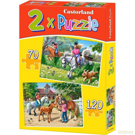 CASTOR 2w1 70+120 Jazda Konna 021062 [PUZZLE]