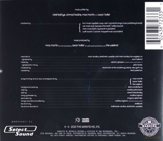 The Weeknd: Take My Breath [CD]