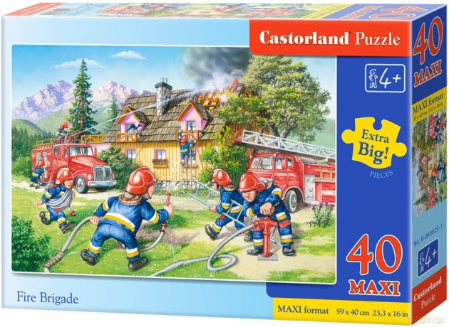CASTOR 40 MAXI Straż Pożarna 040025 [PUZZLE]
