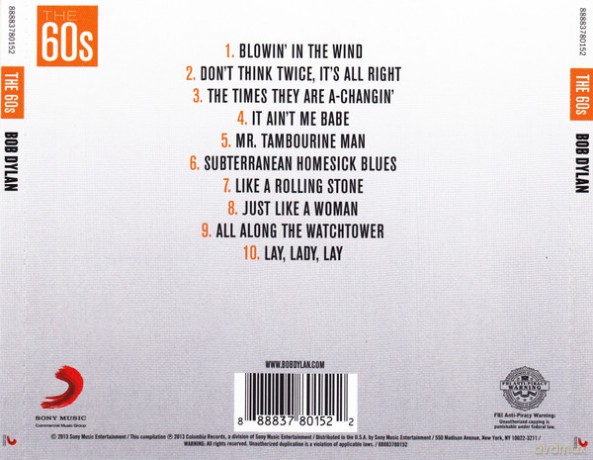 Bob Dylan: The 60's: Bob Dylan [CD]