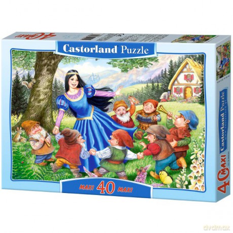 CASTOR 40 MAXI Śpiąca Królewna 040049 [PUZZLE]