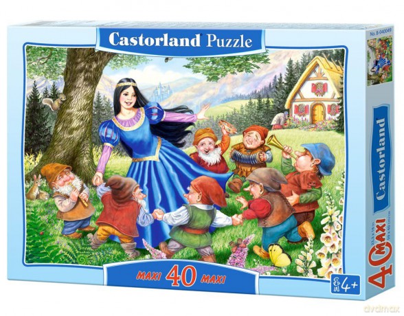 CASTOR 40 MAXI Śpiąca Królewna 040049 [PUZZLE]
