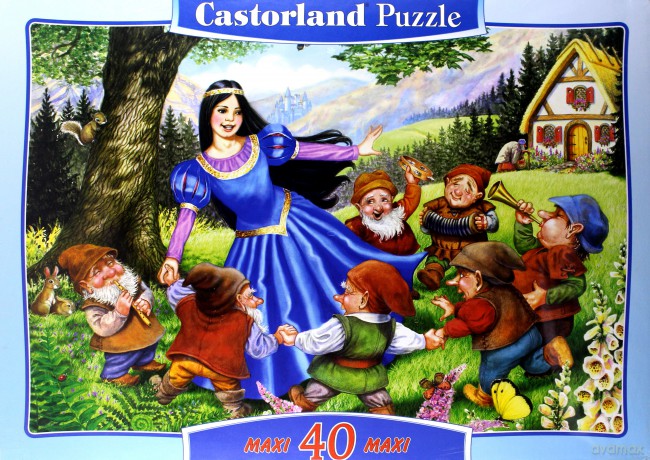 CASTOR 40 MAXI Śpiąca Królewna 040049 [PUZZLE]