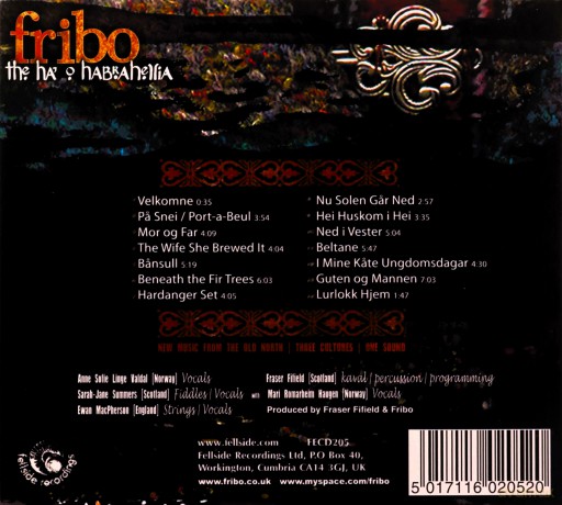 Fribo: The Ha' O' Habrahellia [CD]