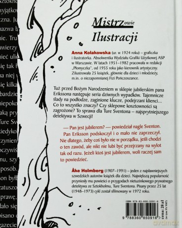 Ture Sventon w Sztokholmie - Ake Holmberg [KSIĄŻKA]