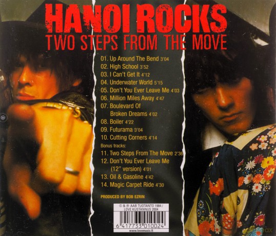 Hanoi Rocks: Two Steps from the Move [CD]