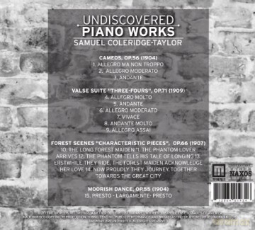 Hasegawa,Waka: Undiscovered Piano Works [CD]