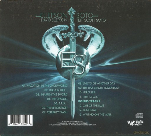 Ellefson-Soto: Vacation In The Underworld [CD]