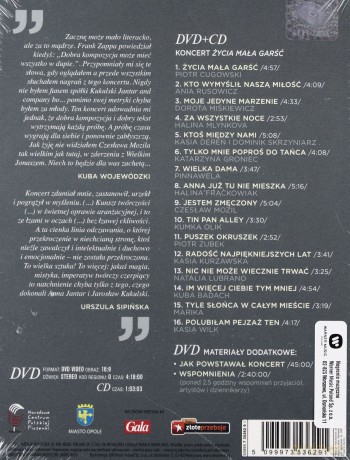 Życia Mała Garść. Koncert W Opolu  (digipack) [CD]+[DVD]