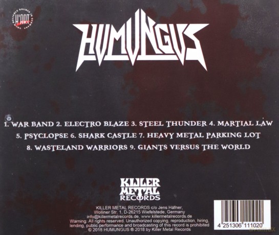 Humungus: War Band [CD]