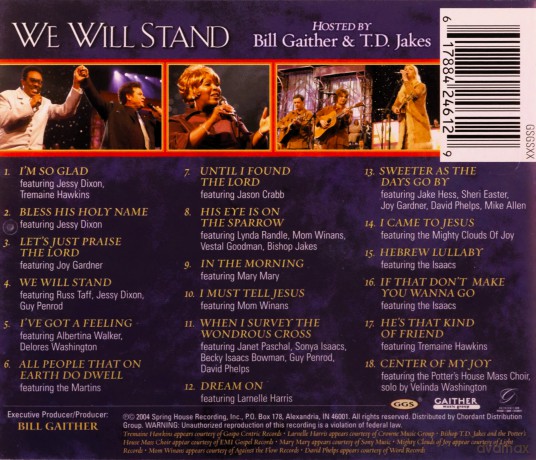 Bill Gaither: We Will Stand [CD]