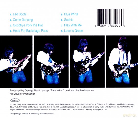 Jeff Beck: Wired [CD]