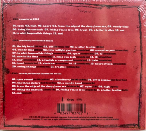 The Cure: Wish [CD]