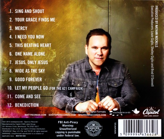 Matt Redman: Your Grace Finds Me [CD]