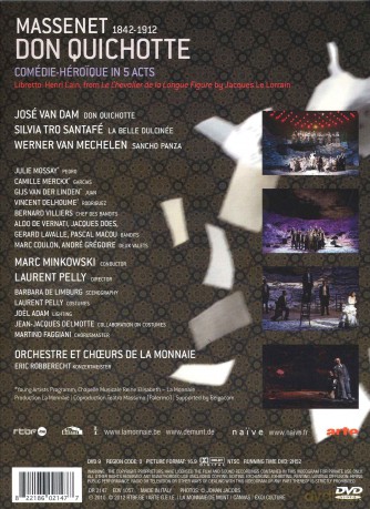 Marc Minkowski: Massenet:Don Quichotte (digipack) [DVD]