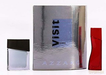 Azzaro Visit For Man - Woda toaletowa 7 ml + Azzaro Visit For Woman Woda perfumowana 5 ml