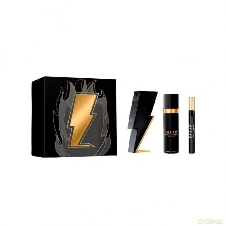 Carolina Herrera Bad Boy - Woda toaletowa 100 ml + dezodorant w sprayu 100 ml + Woda toaletowa 10 ml