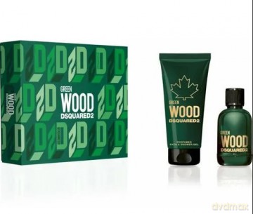 Dsquared2 Green Wood - Woda toaletowa 100 ml + źel pod prysznic 150 ml