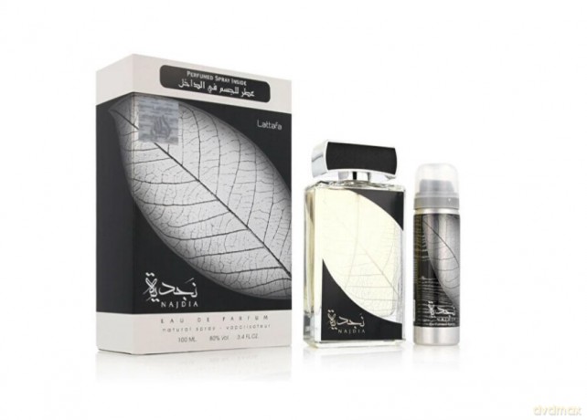 Lattafa Najdia - Woda perfumowana 100 ml + dezodorant w sprayu 50 ml