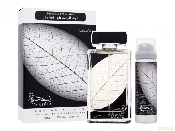 Lattafa Najdia - Woda perfumowana 100 ml + dezodorant w sprayu 50 ml