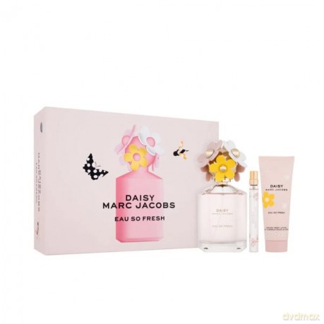 Marc Jacobs Daisy Eau So Fresh - Woda toaletowa 125 ml + body lotion 75 ml + Woda toaletowa 10 ml