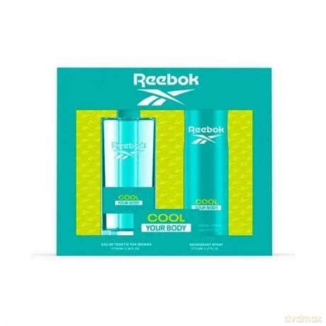 Reebok Cool Your Body For Women - Woda toaletowa 100 ml + dezodorant w sprayu 150 ml