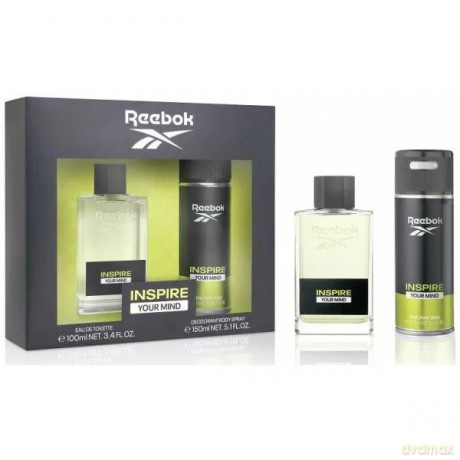 Reebok Inspire Your Mind - Woda toaletowa 100 ml + dezodorant w sprayu 150 ml