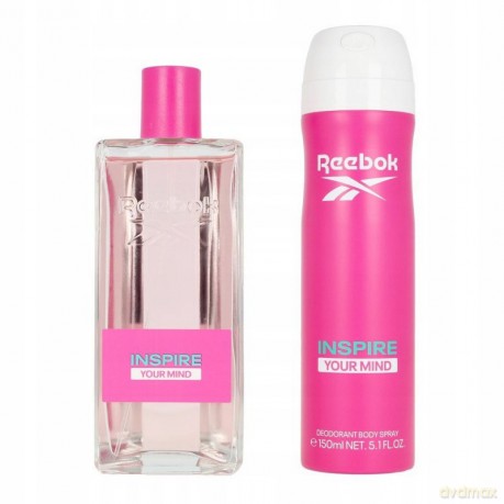 Reebok Inspire Your Mind For Women - Woda toaletowa 100 ml + dezodorant w sprayu 150 ml