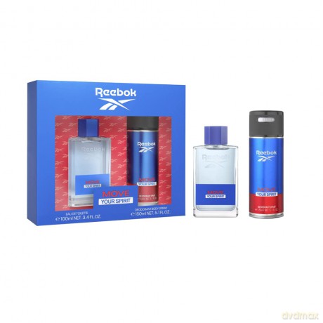 Reebok Move Your Spirit - Woda toaletowa 100 ml + dezodorant w sprayu 150 ml