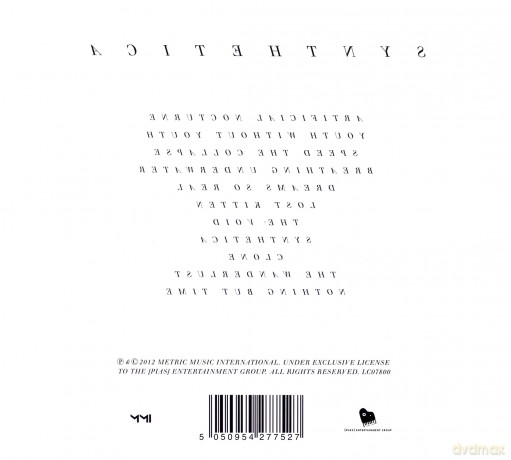 Metric: Synthetica (digipack) [CD]