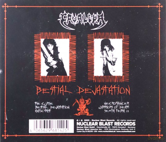 Cavalera: Bestial Devastation [CD]