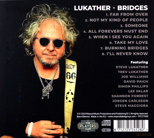 Steve Lukather: Bridges (digipack) [CD]
