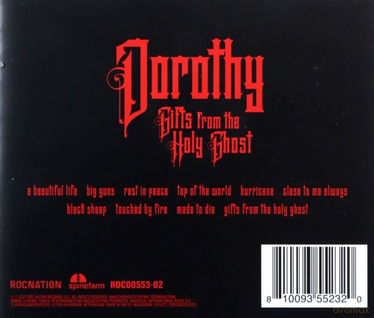 Dorothy: Gifts From The Holy Ghost [CD]
