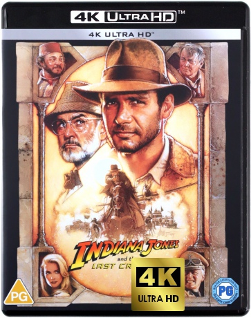 Indiana Jones And The Last Crusade (Indiana Jones i Ostatnia Krucjata) [Blu-Ray 4K]+[Blu-Ray]