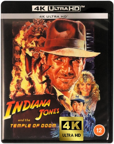 Indiana Jones And The Temple Of Doom (Indiana Jones i Świątynia Przeznaczenia) [Blu-Ray 4K]+[Blu-Ray]