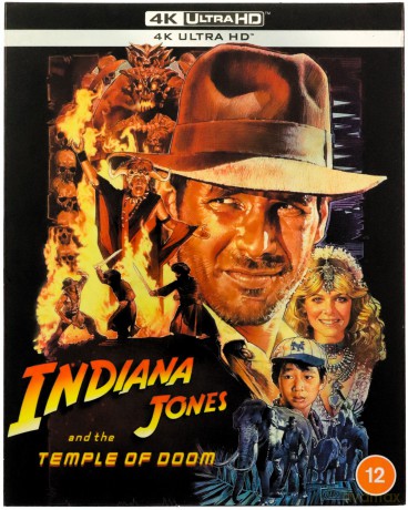 Indiana Jones And The Temple Of Doom (Indiana Jones i Świątynia Przeznaczenia) [Blu-Ray 4K]+[Blu-Ray]