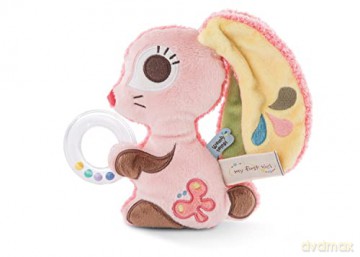 My First NICI Przytulanka sensoryczna 2D króliczek Hopsali 18 cm