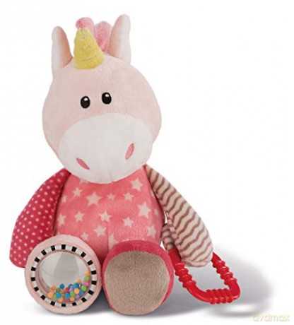 My First NICI Przytulanka sensoryczna jednorożec Stupsi 23 cm