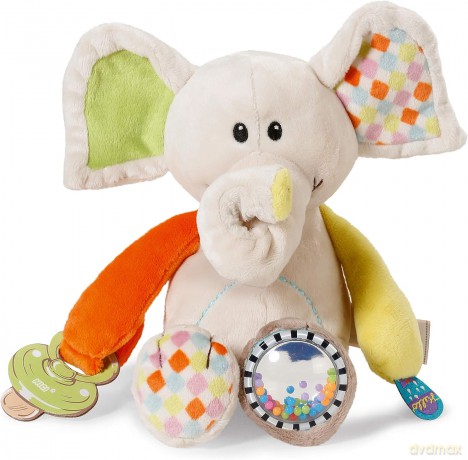 My First NICI Przytulanka sensoryczna słonik Dundi 23 cm