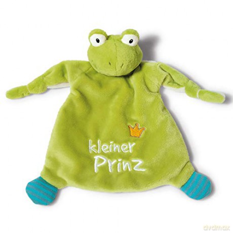 My First NICI Przytulanka pocieszyciel żabka "kleiner Prinz" 25x25 cm