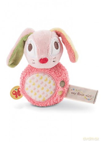 My First NICI Chwytak królik Hopsali z grzechotką 12 cm