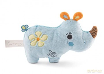 Soft Toy 2D rhino Manuffi 20 cm