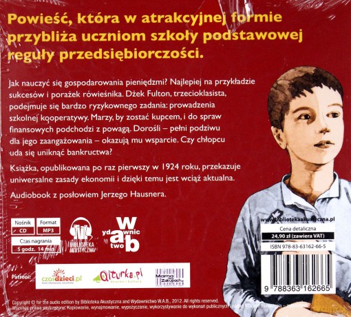Bankructwo małego Dżeka  - Korczak Janusz [AUDIOBOOK] (digipack) [CD]