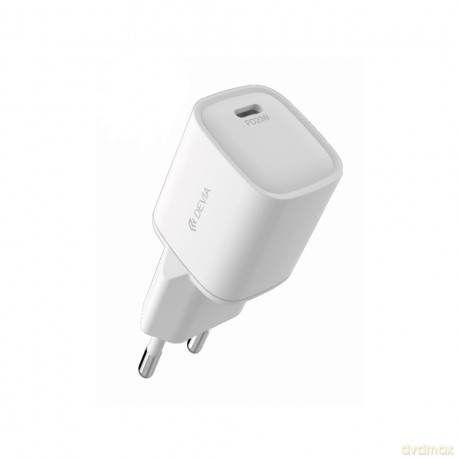 Devia ładowarka sieciowa Smart Mini PD 20W 1x USB-C biała