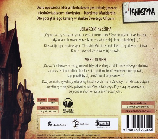 Ja inkwizytor  - Piekara Jacek [AUDIOBOOK] [CD]