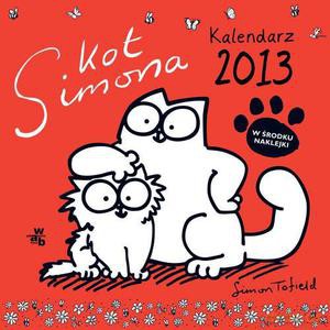Kot Simona kalendarz 2013 - Tofiled Simon [KSIĄŻKA]