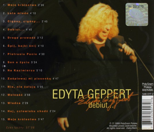 Edyta Geppert: Debiut [CD]